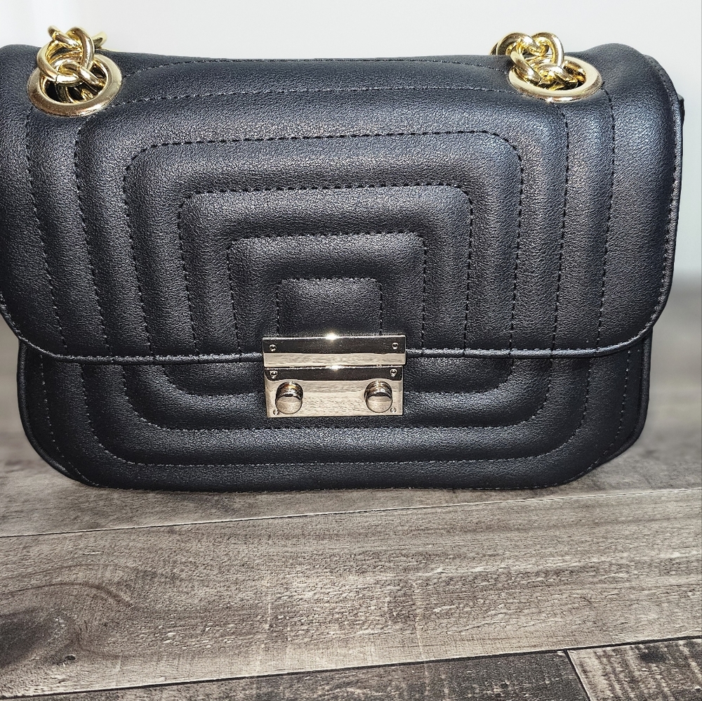 Black Shoulder Bag Just Fab
